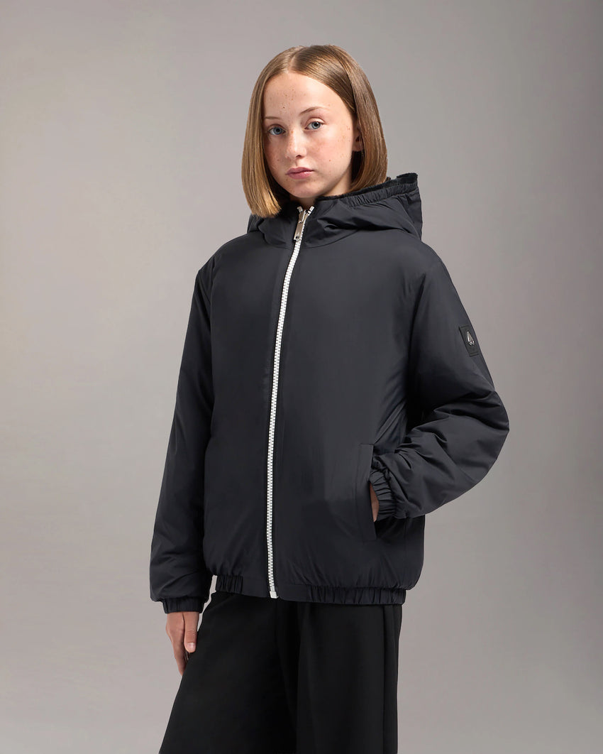 SIMCOE REVERSIBLE BUNNY-BLACK/BLACK