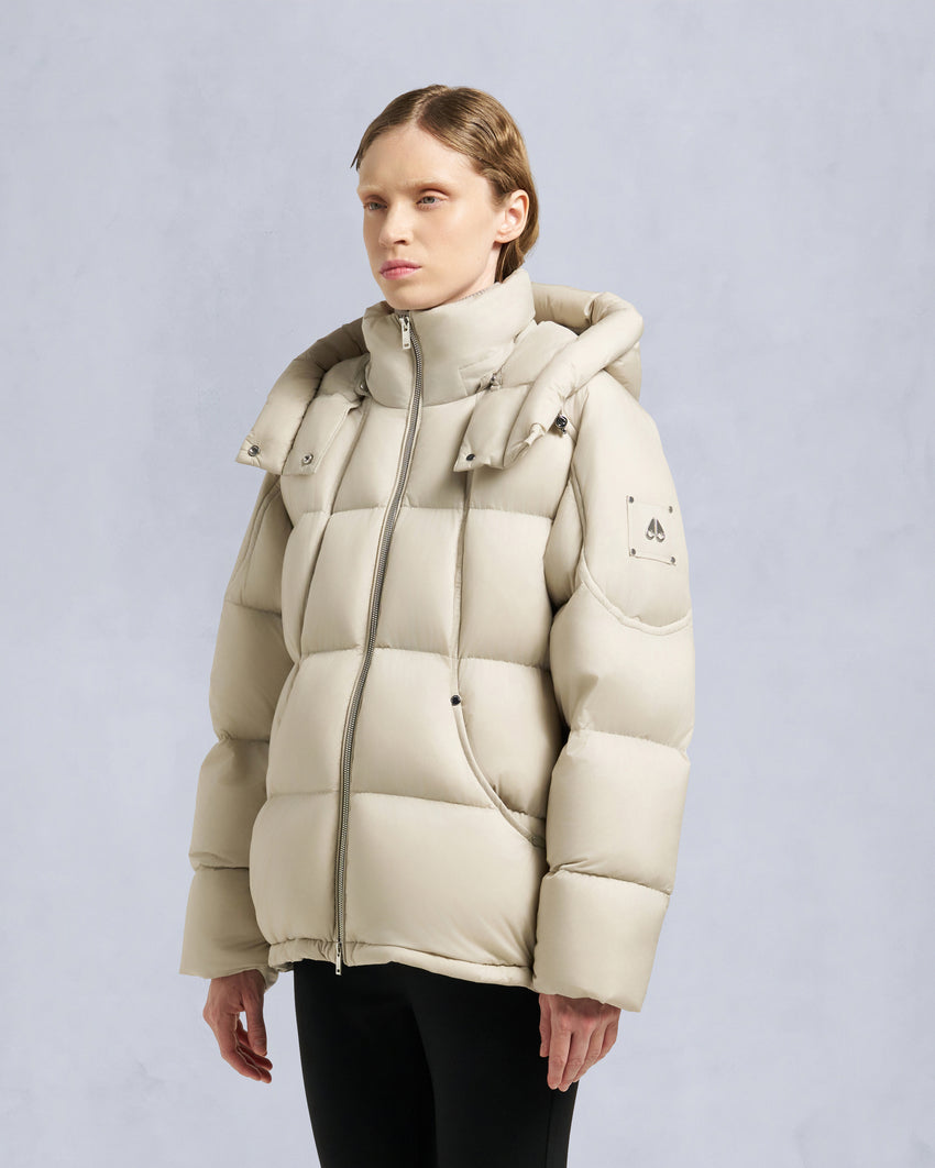 PUFFER AKAI 3Q JACKET-ALABASTER