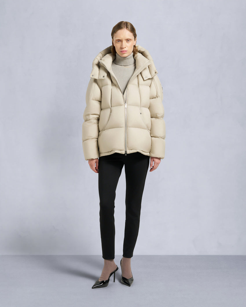 PUFFER AKAI 3Q JACKET-ALABASTER