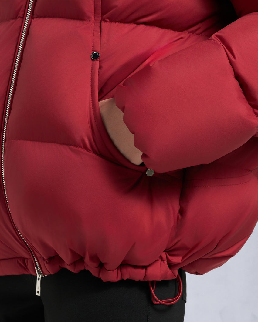 PUFFER AKAI 3Q JACKET-ALABASTER