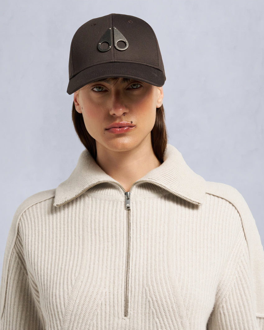 CORINA QUARTER-ZIP SWEATER-ALABASTER MELANGE