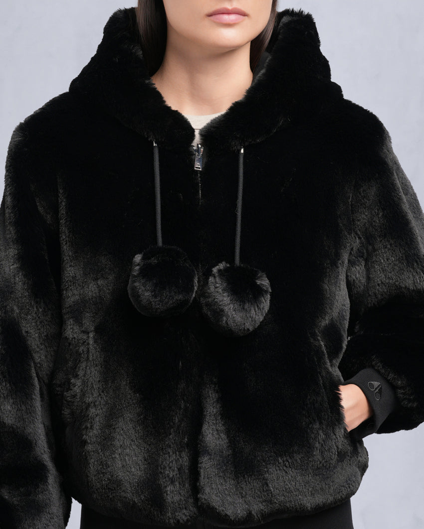 MEALY REVERSIBLE BUNNY-BLACK/BLACK
