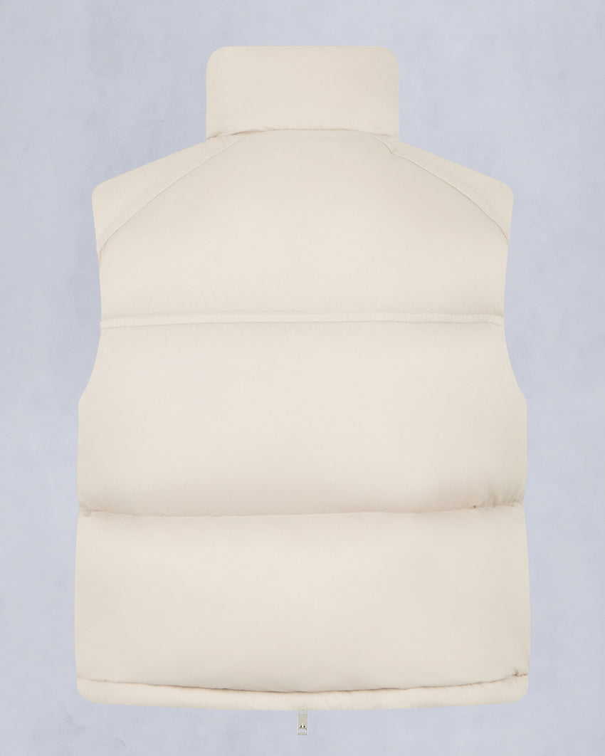 AKAI PUFFER VEST-ALABASTER