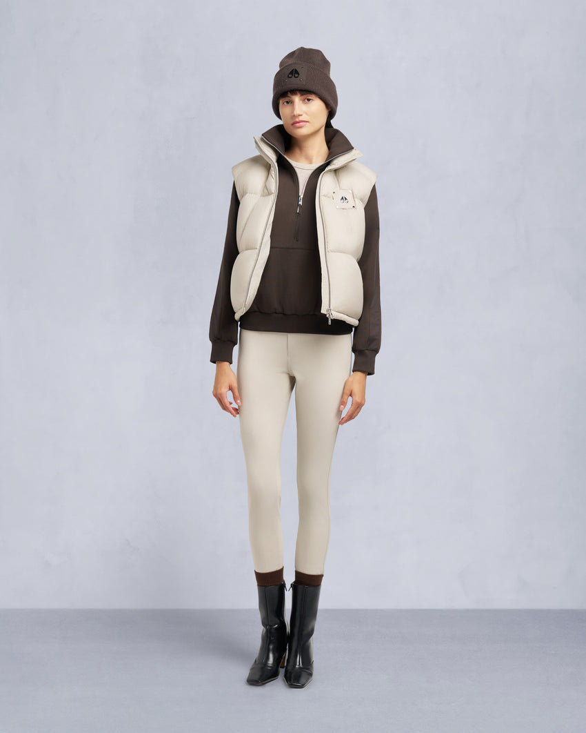 AKAI PUFFER VEST-ALABASTER