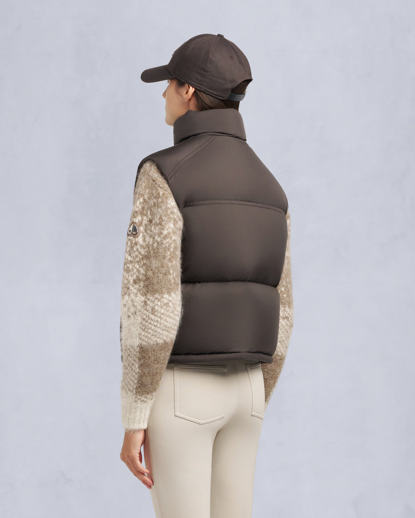 AKAI PUFFER VEST-ALABASTER