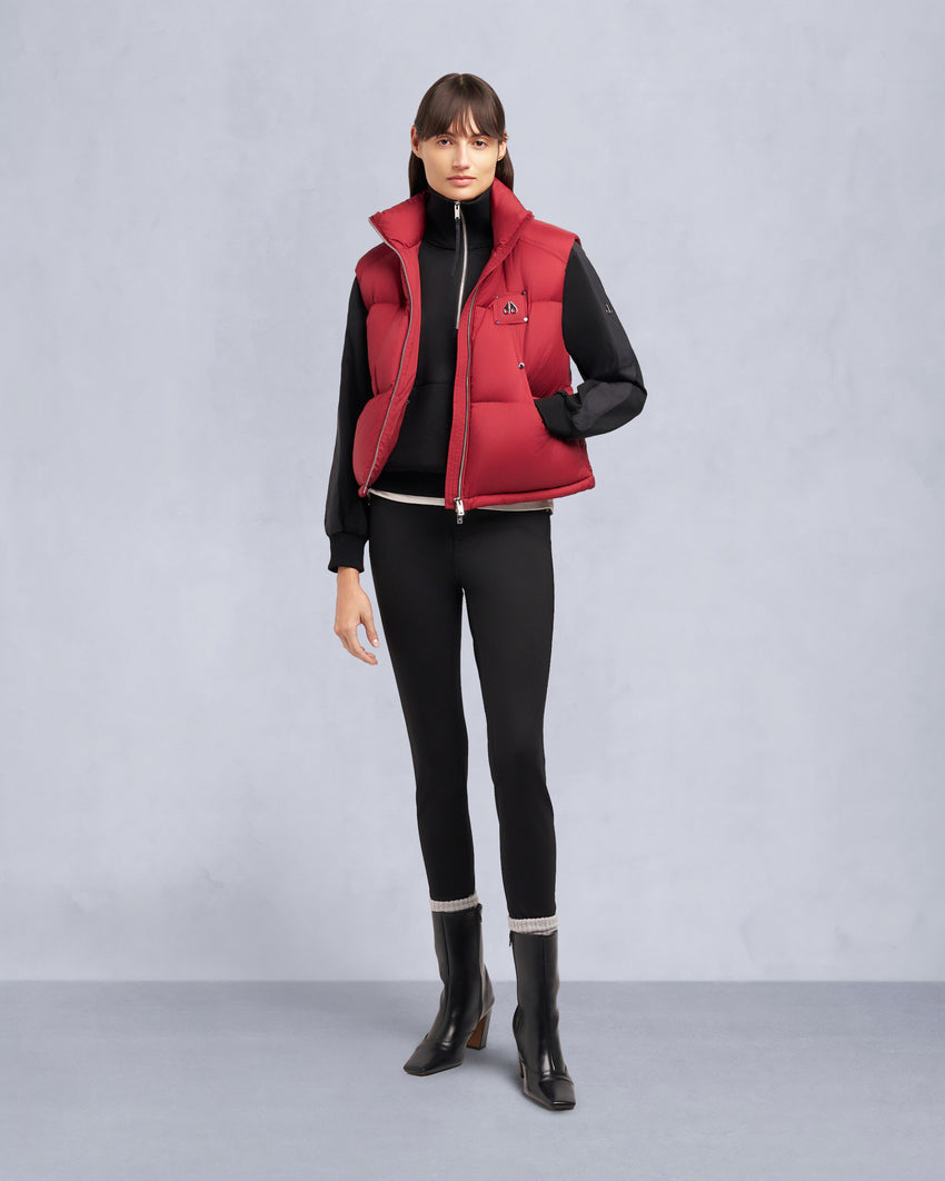 AKAI PUFFER VEST-ALABASTER