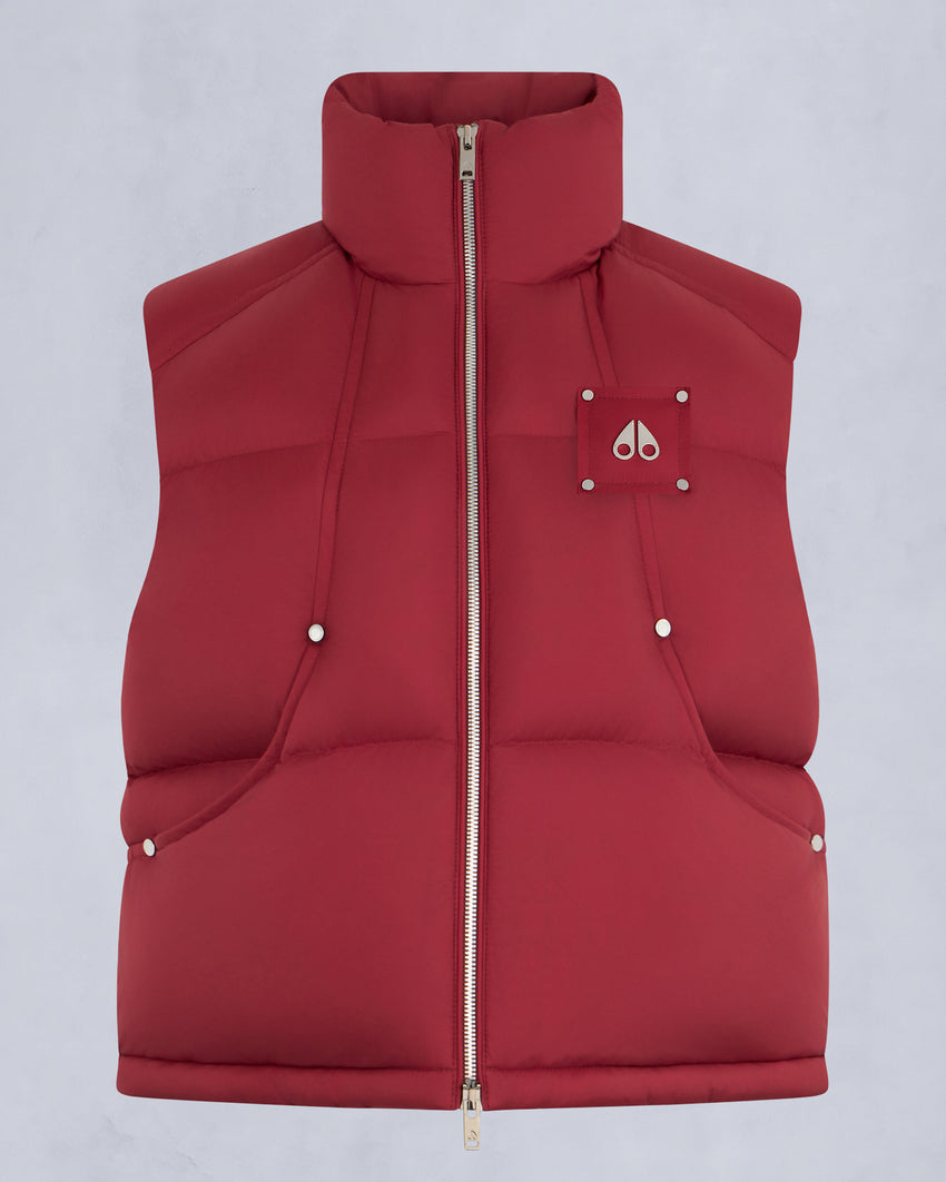 AKAI PUFFER VEST-ALABASTER