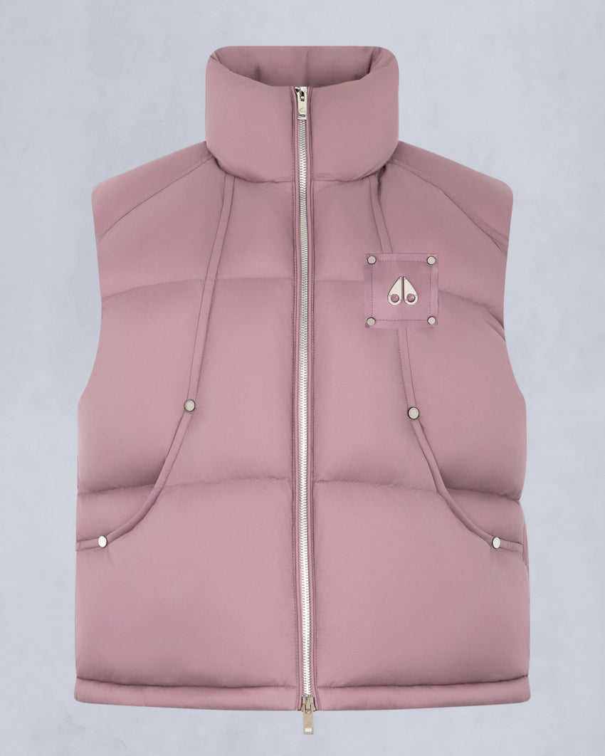 AKAI PUFFER VEST-ALABASTER