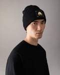 GOLD SERIES LOGO ICON BEANIE-BLACK