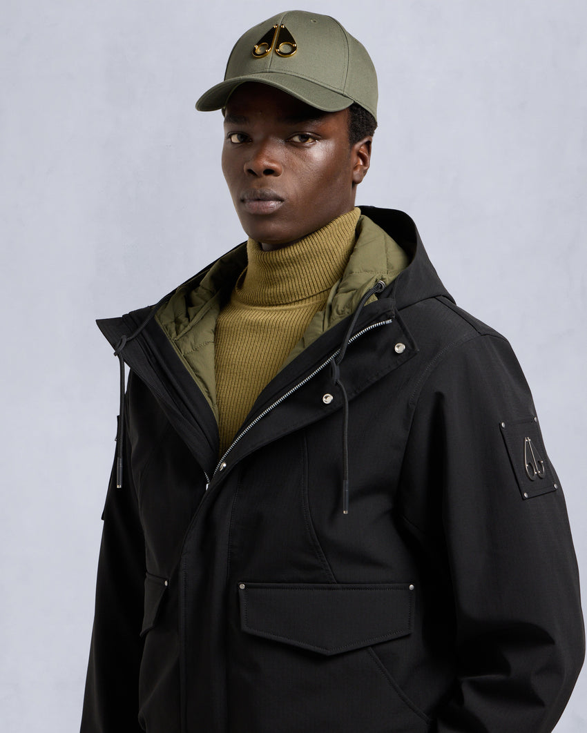 MASON 3-IN-1 BOMBER JACKET-BLACK/MOSS