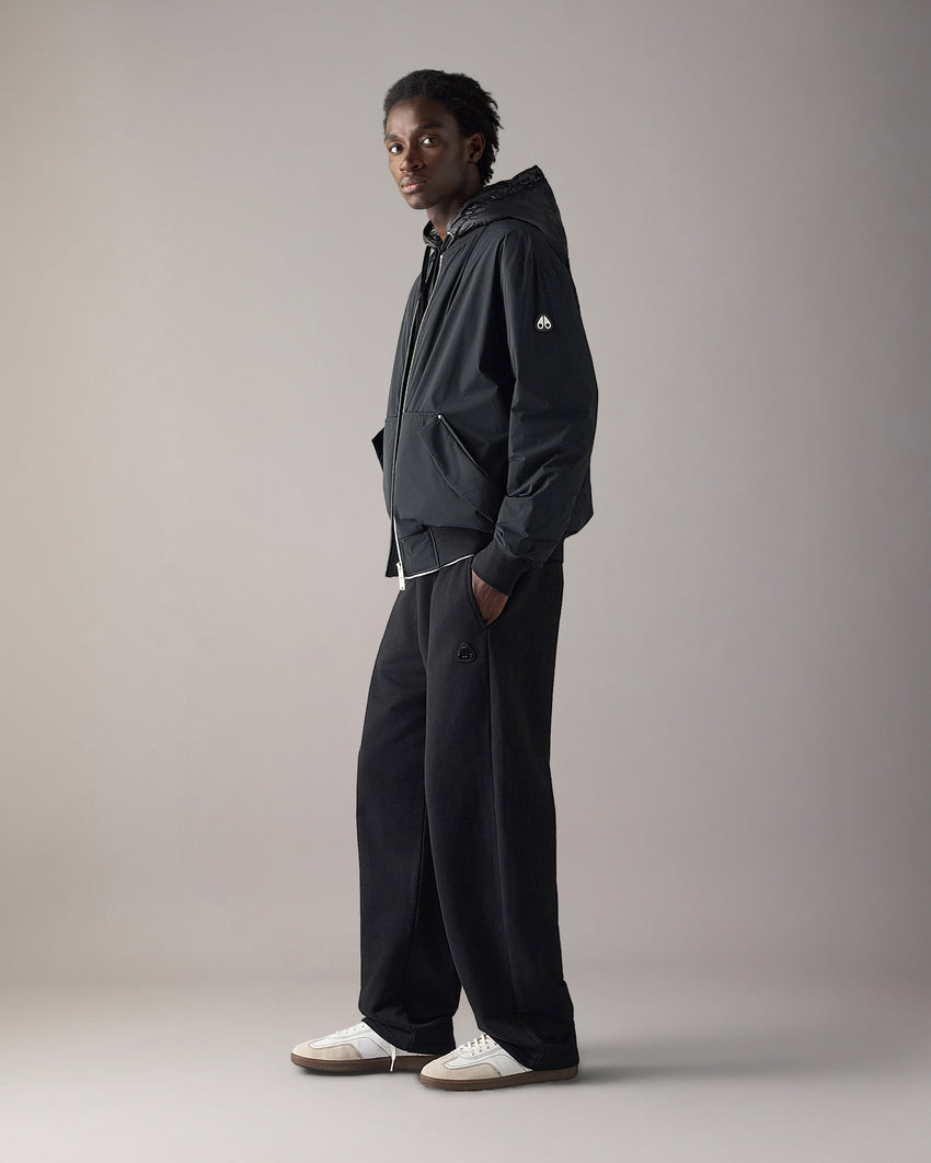 BRIXTON BOMBER JACKET-BLACK