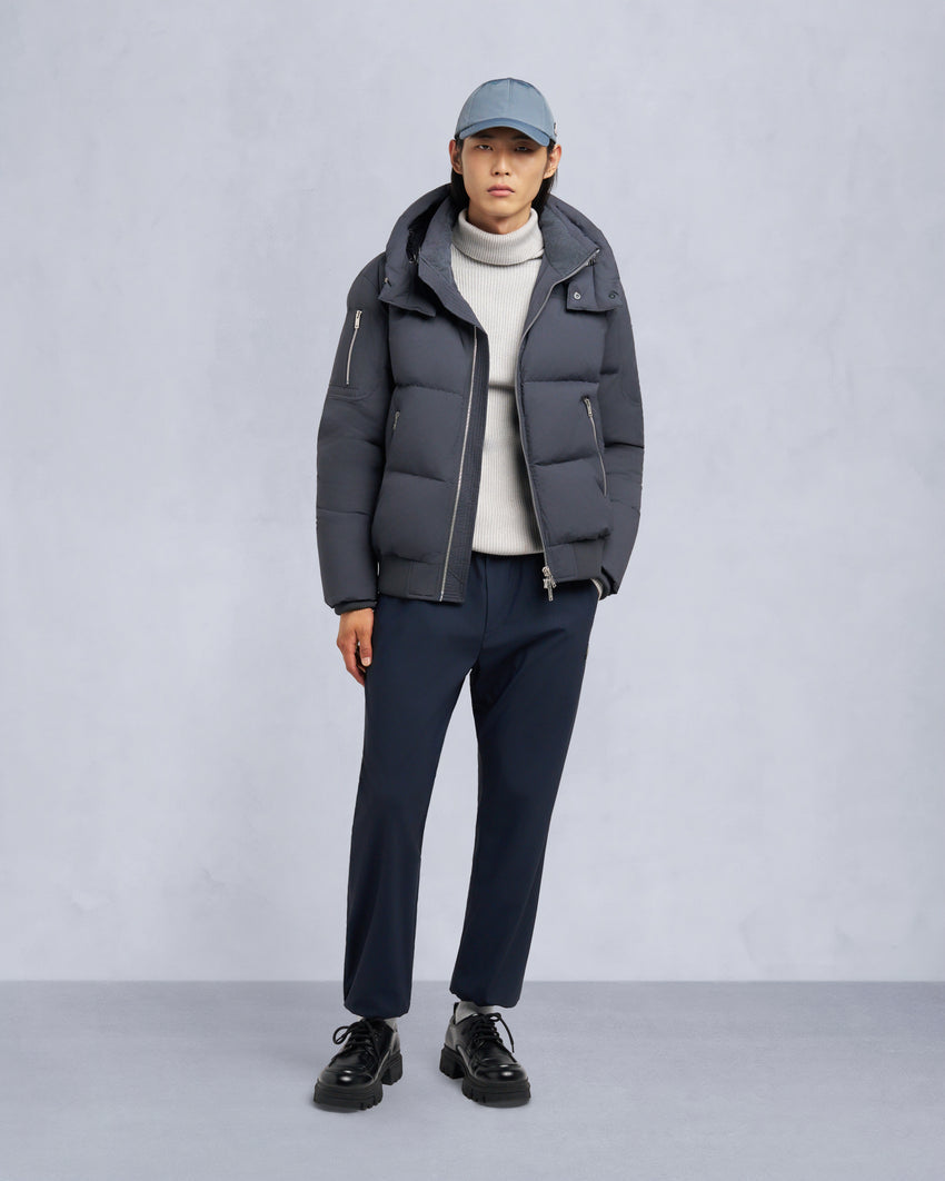 EVEREST BOMBER JACKET-CEMENT