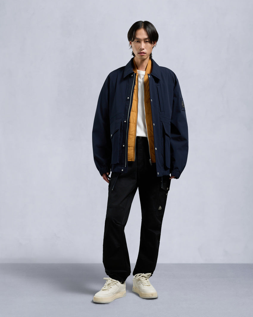 WALKER 3-IN-1 JACKET-NAVY/BUTTERSCOTCH