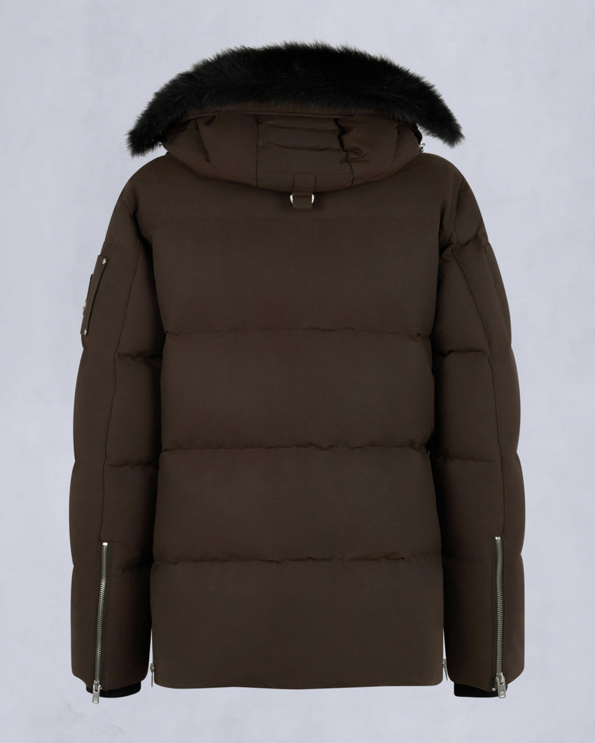 ORIGINAL SHEARLING TRIM 3Q JACKET-BLUESTONE/BLACK