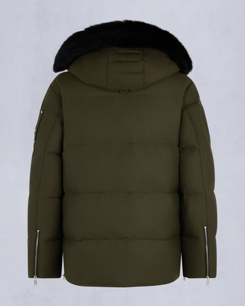 ORIGINAL SHEARLING TRIM 3Q JACKET-BLUESTONE/BLACK
