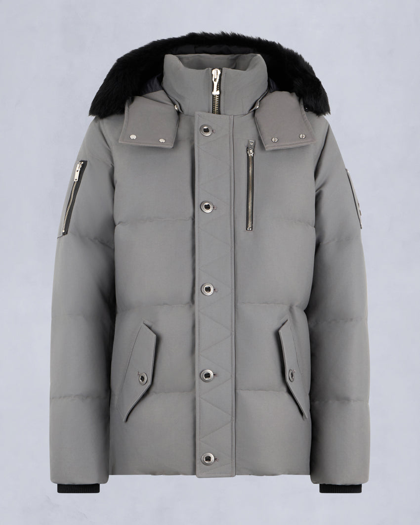 ORIGINAL SHEARLING TRIM 3Q JACKET-BLUESTONE/BLACK