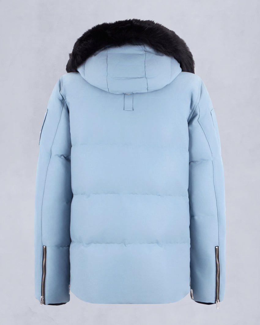 ORIGINAL SHEARLING TRIM 3Q JACKET-BLUESTONE/BLACK