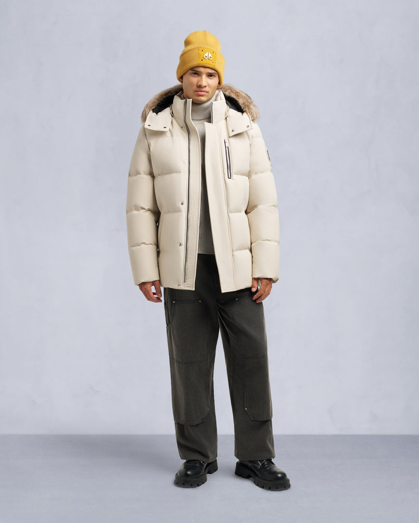 CLOUD SHEARLING TRIM 3Q JACKET-ESPRESSO/BLACK
