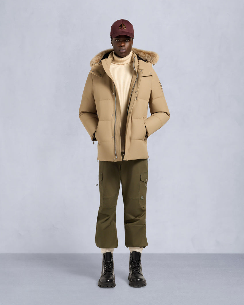 CLOUD SHEARLING TRIM 3Q JACKET-ESPRESSO/BLACK