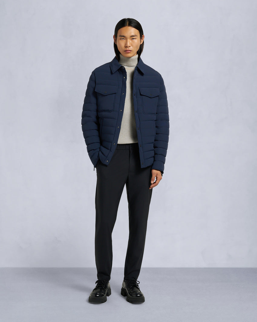 LENNOX SHIRT JACKET-NAVY