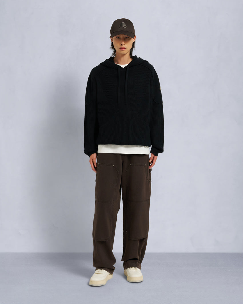 COLSON PULLOVER HOODIE-ALABASTER MELANGE