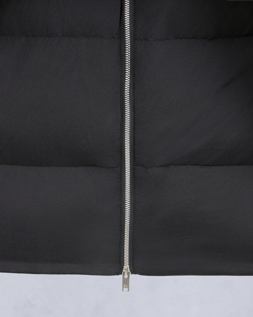 EVEREST LONG PUFFER-BLACK