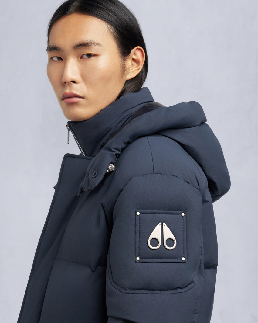 EVEREST LONG PUFFER-BLACK