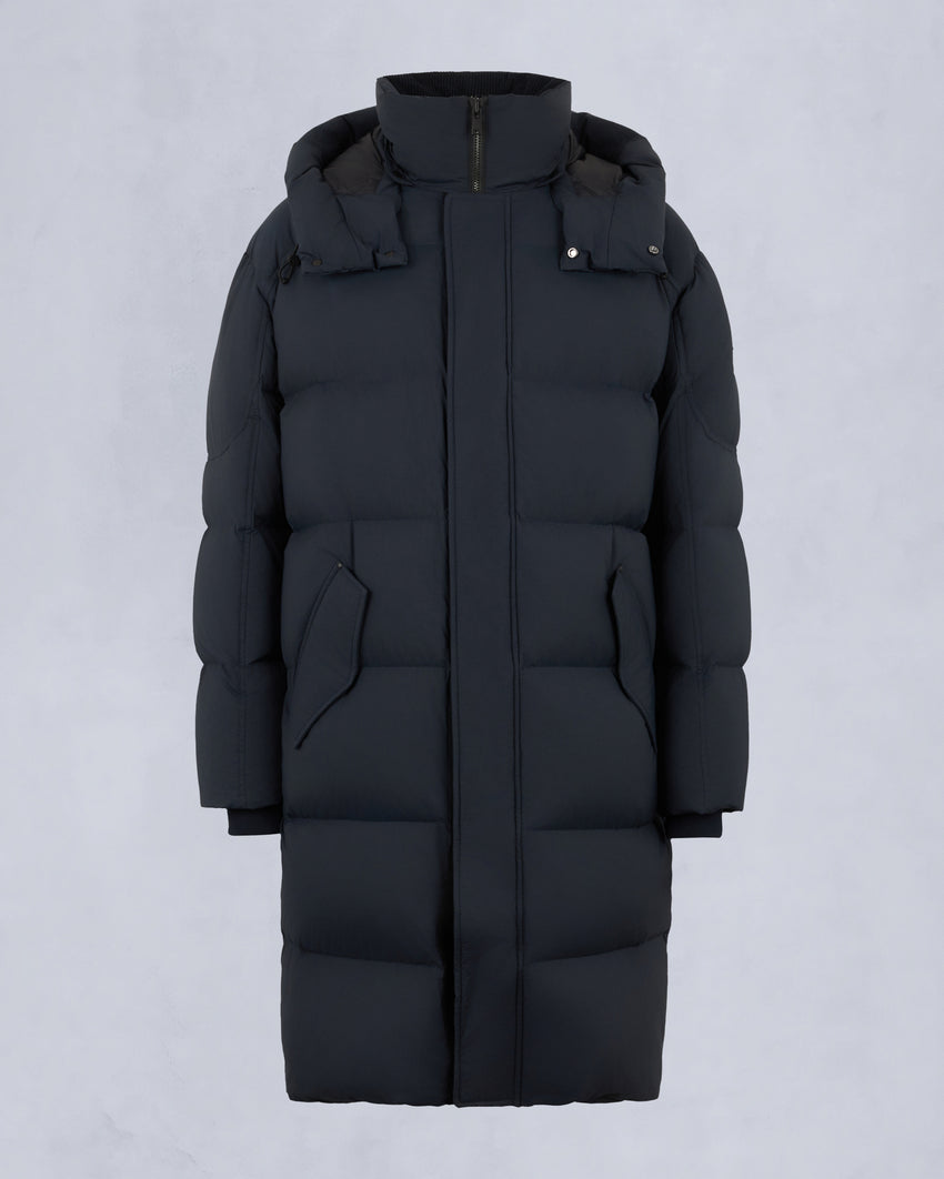 EVEREST LONG PUFFER-BLACK