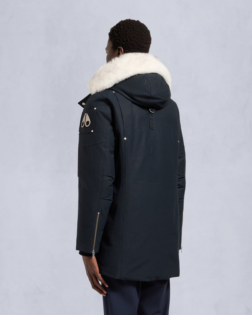 ORIGINAL SHEARLING TRIM STIRLING PARKA-NAVY/BLACK