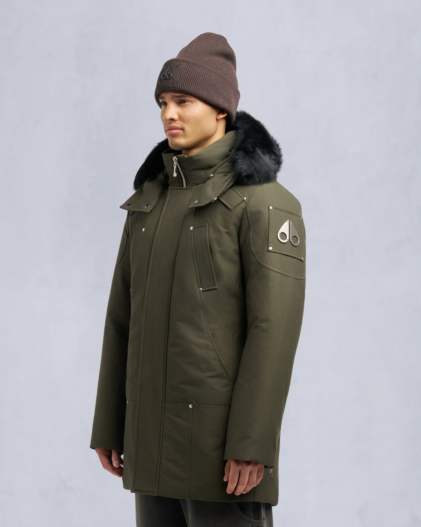 ORIGINAL SHEARLING TRIM STIRLING PARKA-NAVY/BLACK