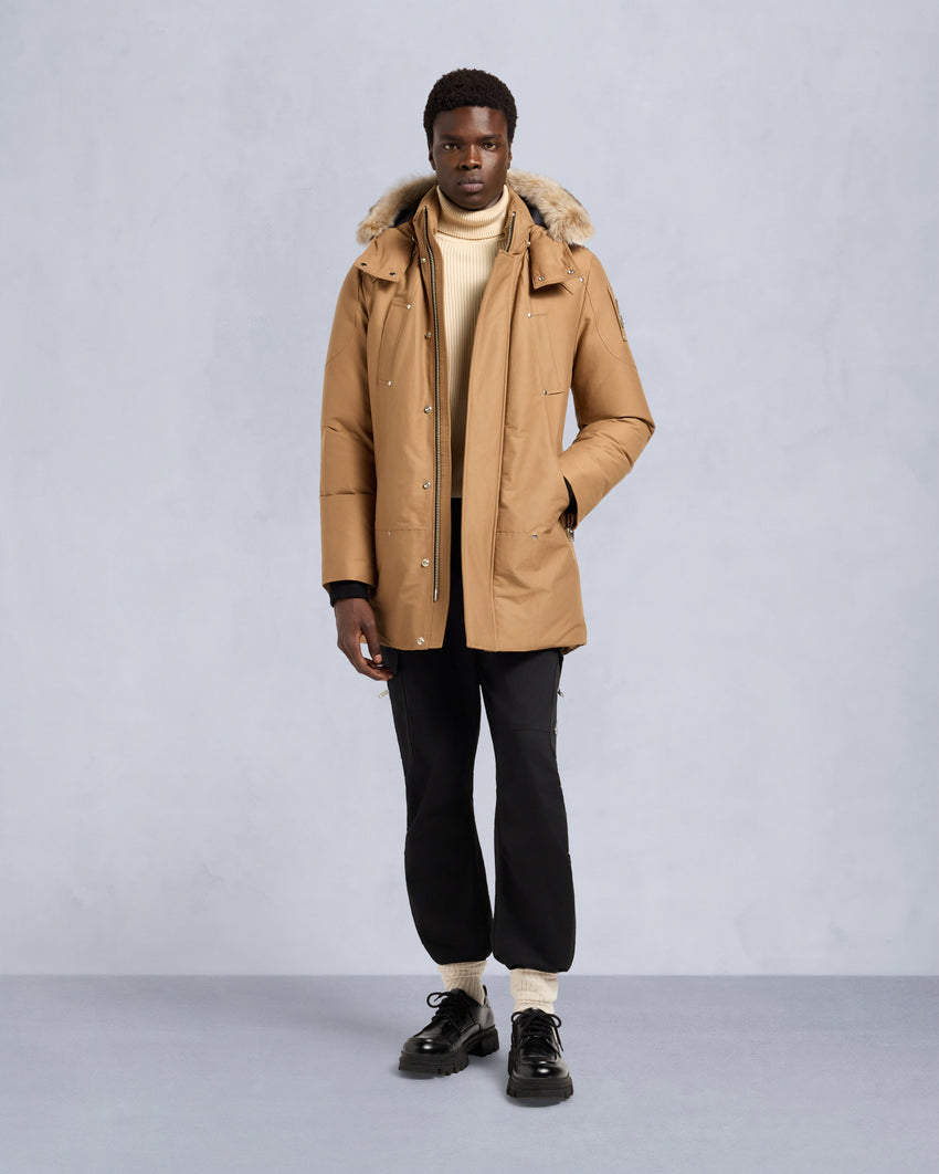 ORIGINAL SHEARLING TRIM STIRLING PARKA-WOOD/BRONZE