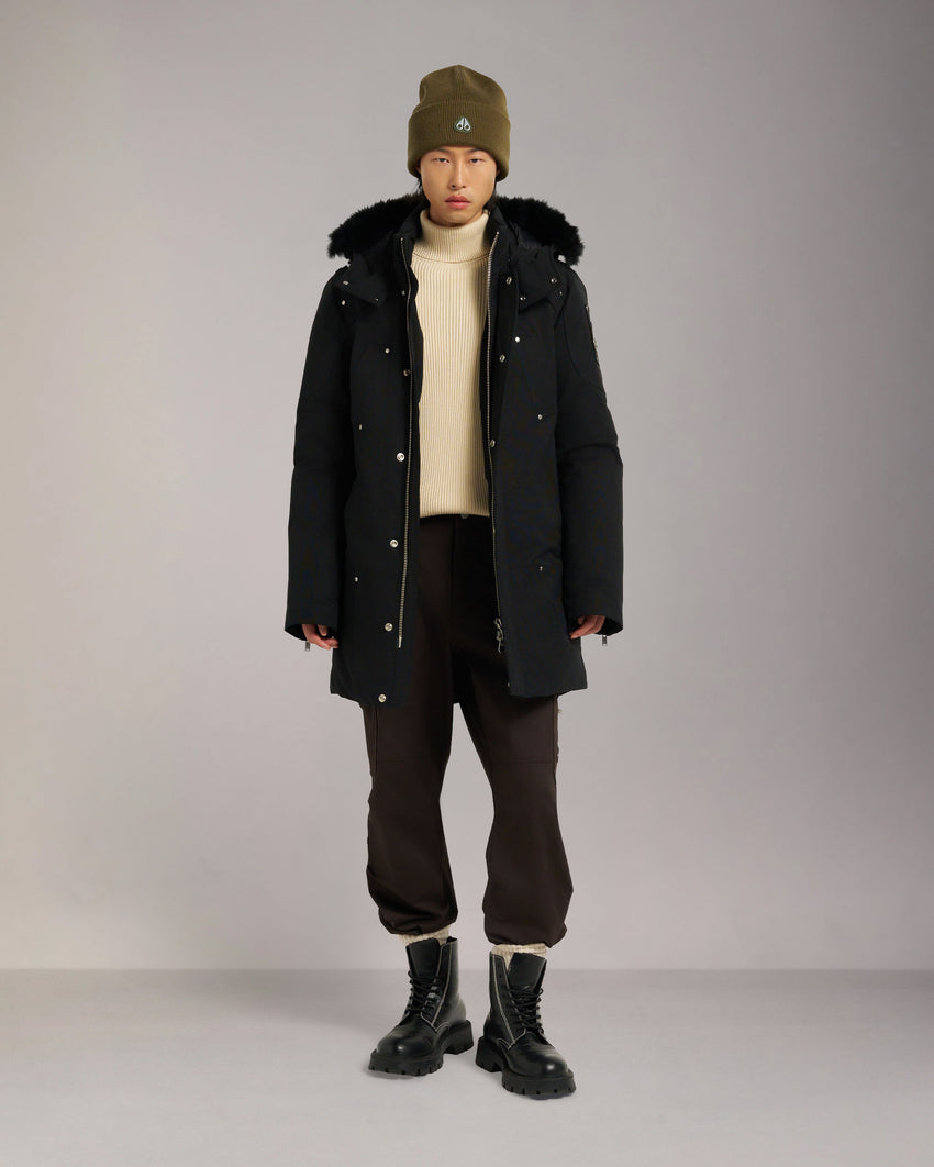 ORIGINAL SHEARLING TRIM STIRLING PARKA-NAVY/BLACK