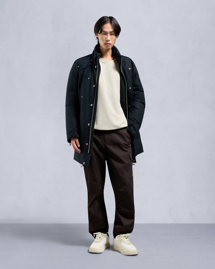 ORIGINAL SHEARLING TRIM STIRLING PARKA-NAVY/BLACK