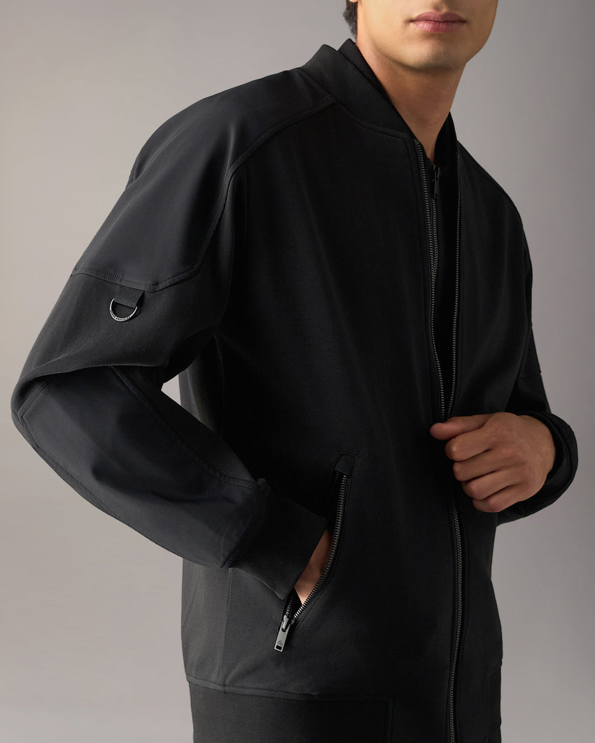 DALON BOMBER-BLACK