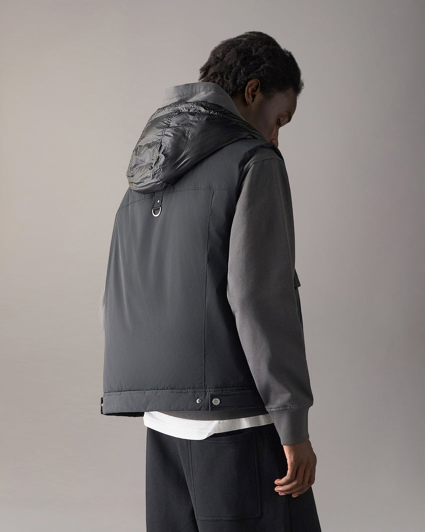 BRIXTON VEST-BLACK