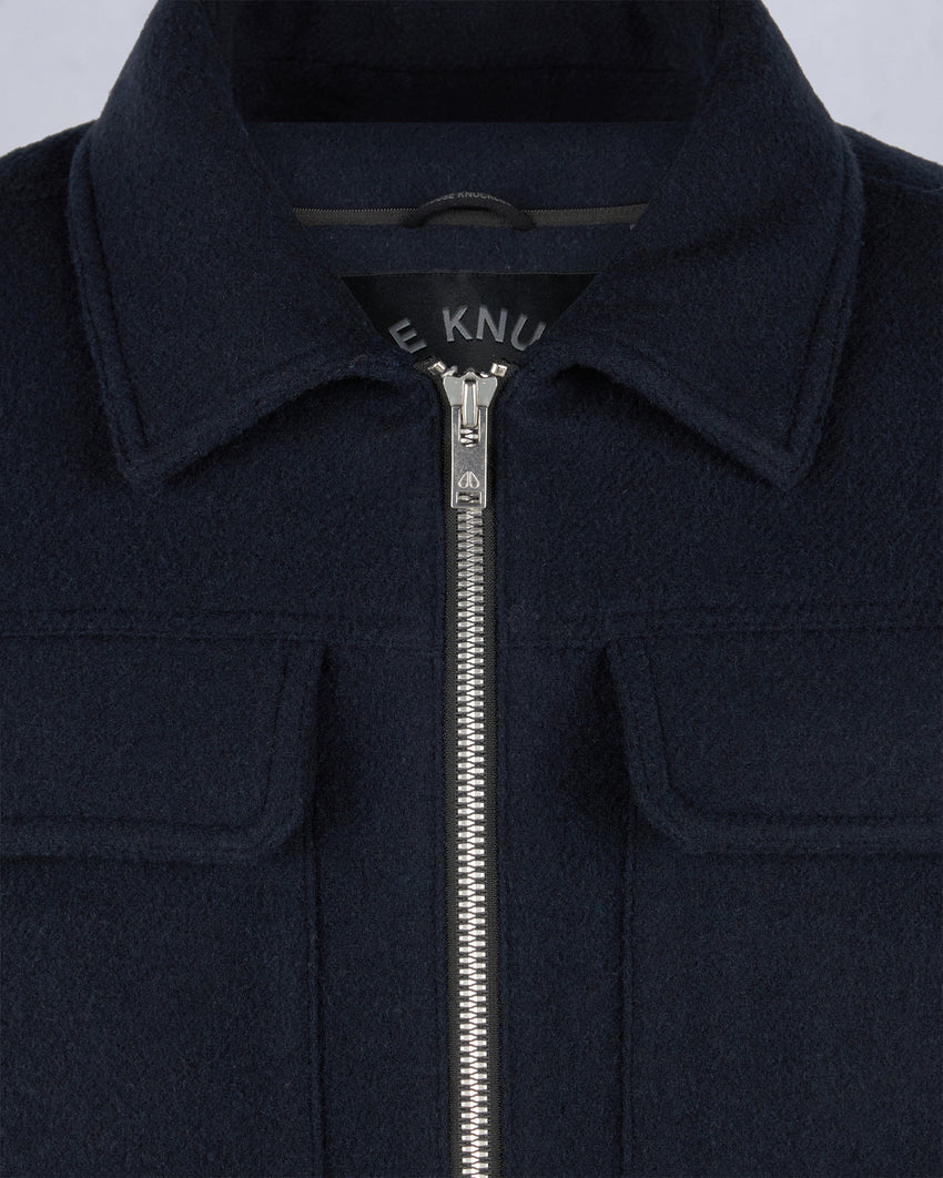 SNOWDON SHIRT JACKET-BLACK